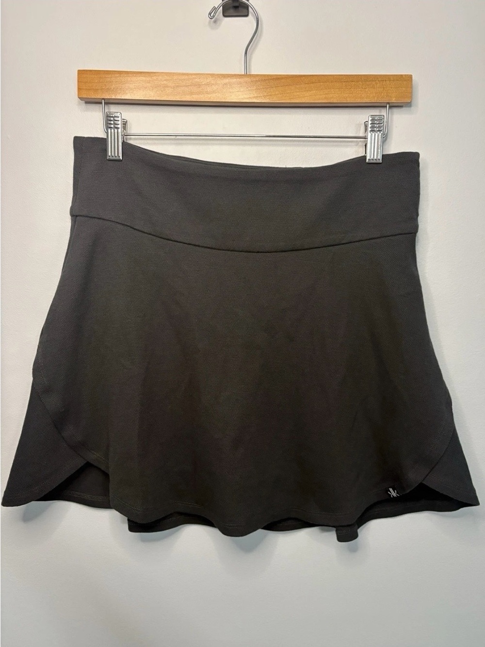 Krimson Klover Charcoal Gray Circle Skater Skirt Skort Athletic Athleisure Small